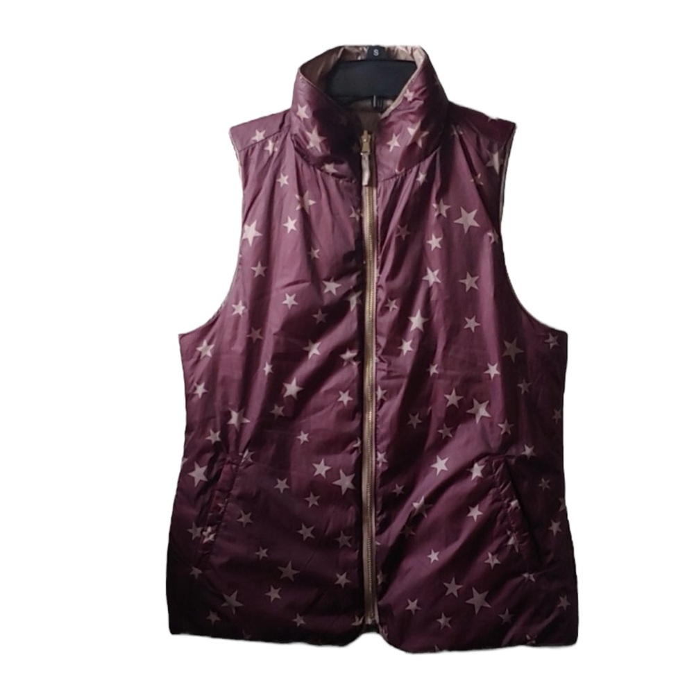 KENSIE Jeans Reversible Puffer Vest Size Medium -- PERFECT FOR FALL!!! - Picture 8 of 10